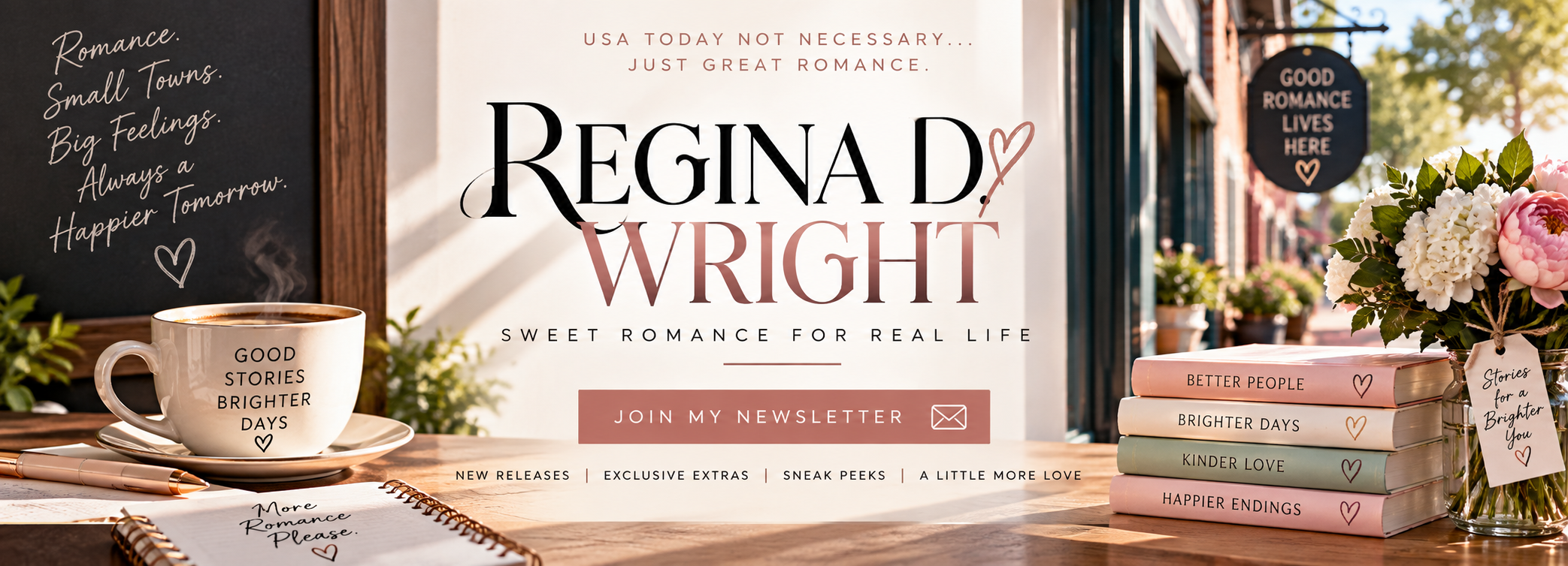 Regina D. Wright — author banner